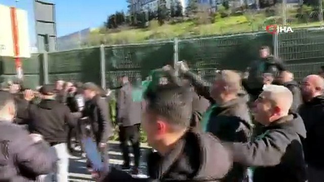 Kocaelispor taraftarı, RAMS Park’a geldi