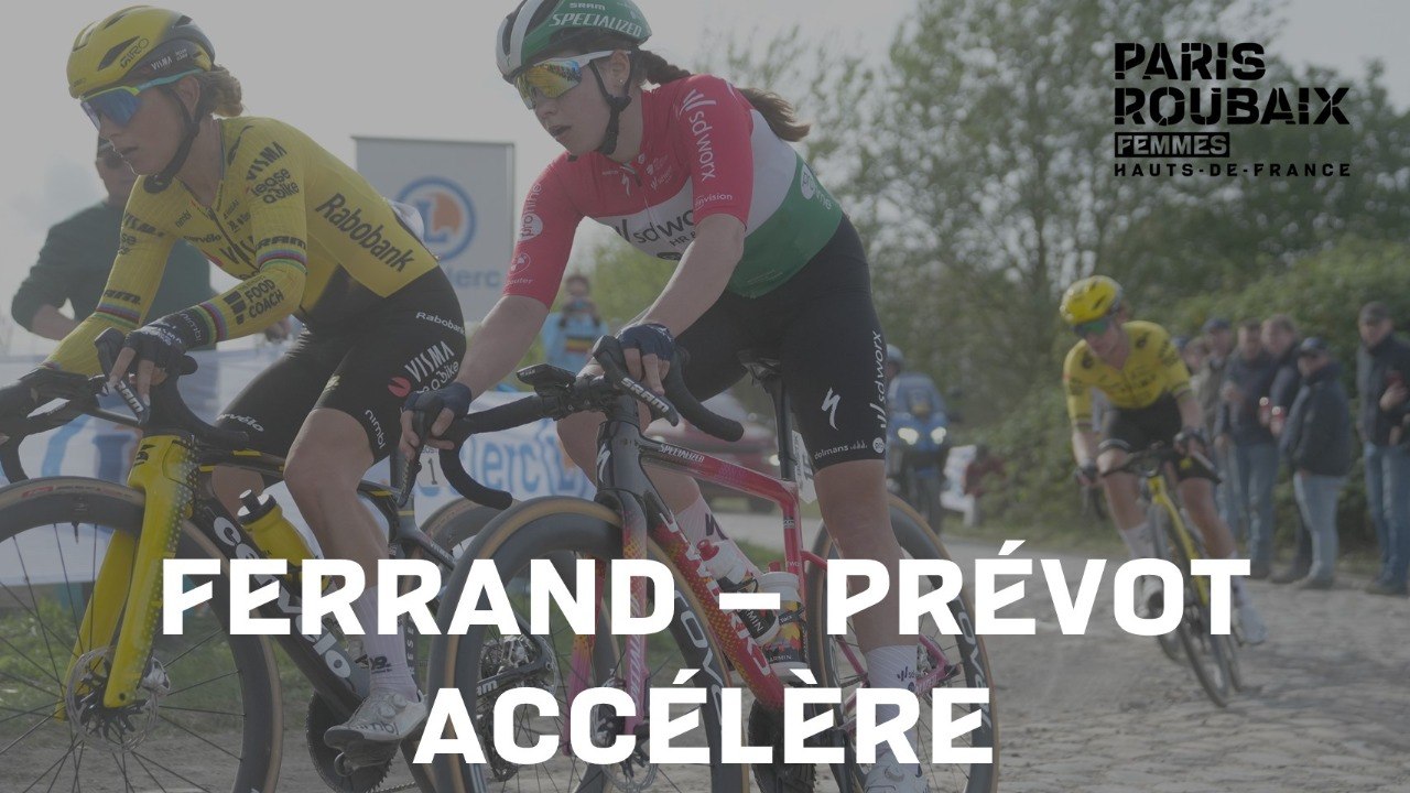 Paris-Roubaix Femmes Hauts-de-France 2026 - Ferrand-Prévot accelerates