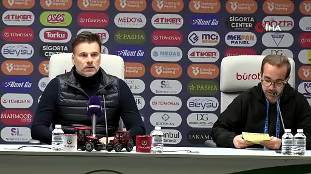 Aleksandar Stanojevic: "Böyle kolay goller yediğimiz için şu anda sonuncuyuz" | Ajansspor | IHA