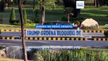 Trump ordena o bloqueio do Estreito de Ormuz após negociações falhadas com o Irão