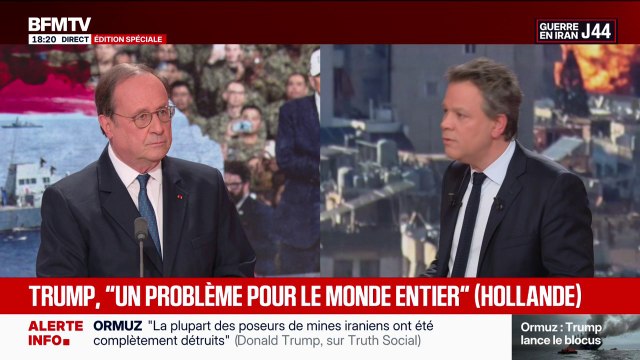 Guerre au Moyen-Orient: Benjamin Netanyahu a fait une pression et Donald Trump a suivi , déclare François Hollande, ancien président de la République