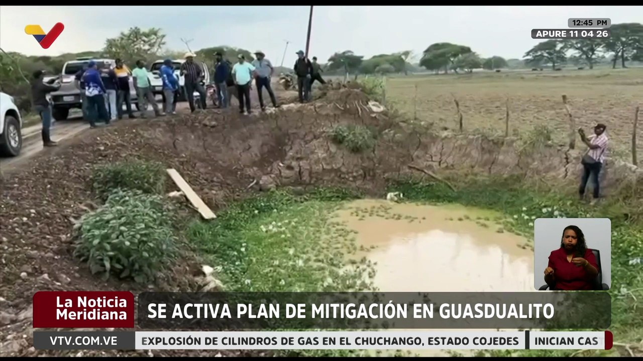 Apure | Ministerio de Obras Públicas ejecuta obras sobre el margen izquierdo del río Sarare