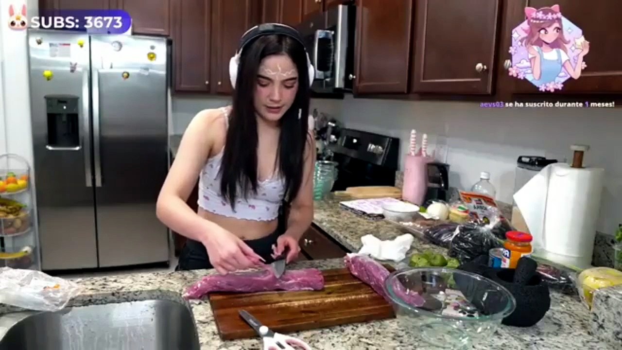 Cocinando unos rico taquitos al pastor p1