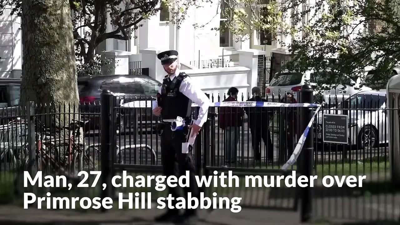 Man, 27, charged with murder over Primrose Hill stabbing