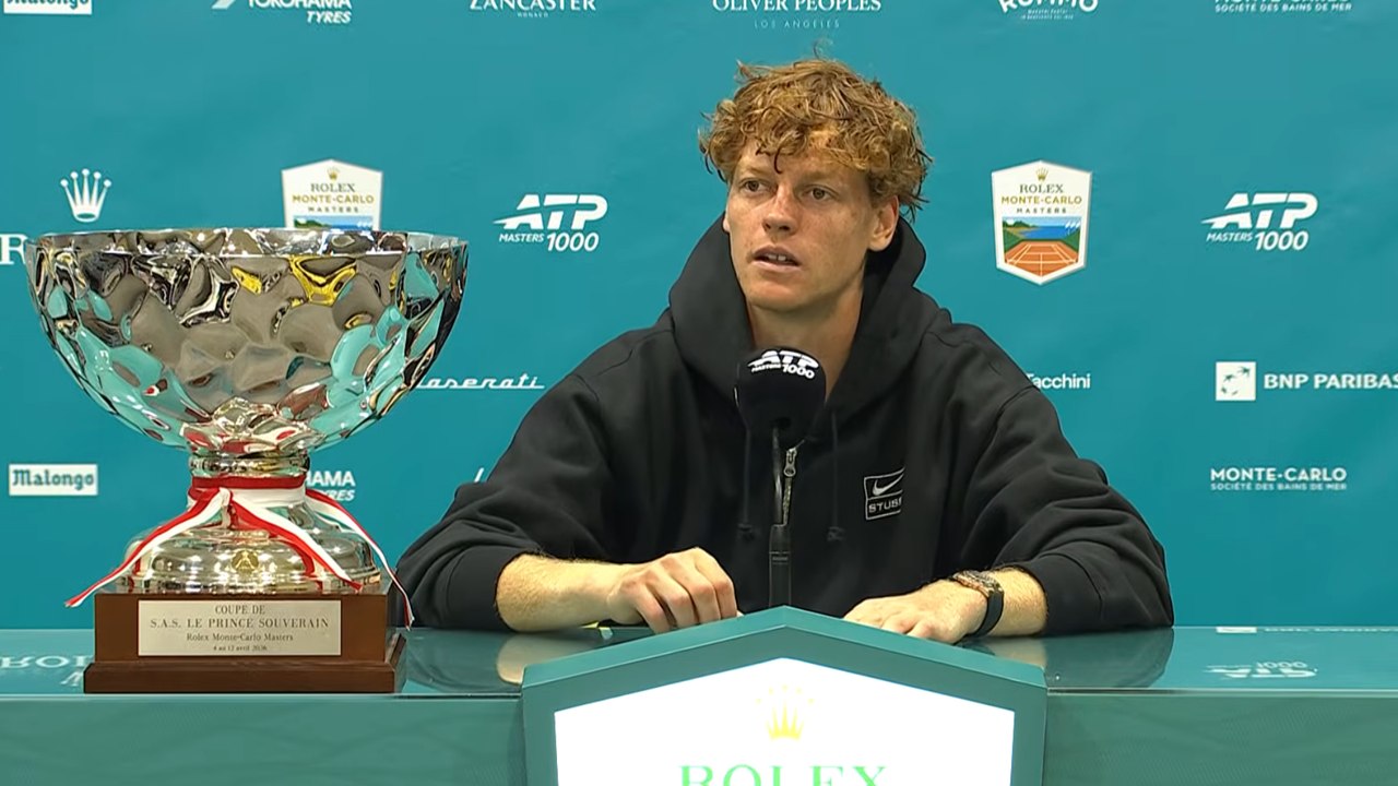 Rolex Monte-Carlo Masters 2026 - Jannik Sinner, titré à Monte-Carlo et à nouveau numéro 1 : "Je suis surpris"