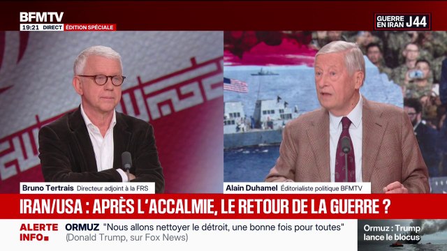 Guerre en Iran: Donald Trump est très prévisible stratégiquement, mais il est totalement imprévisible tactiquement , explique Bruno Tertrais, directeur adjoint à la FRS