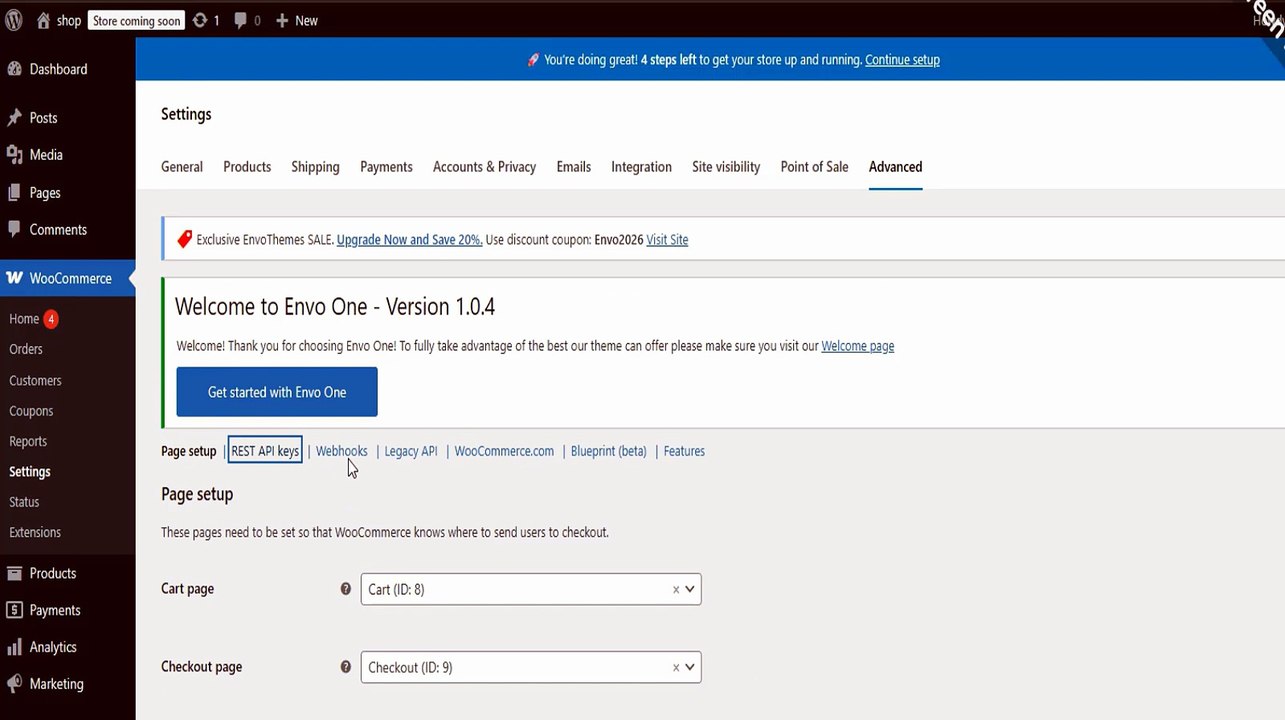 video wordpress api