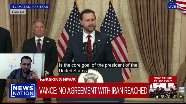 JD Vance: No agreement reached with Iran in first conversations since ceasefire | NewsNation Prime