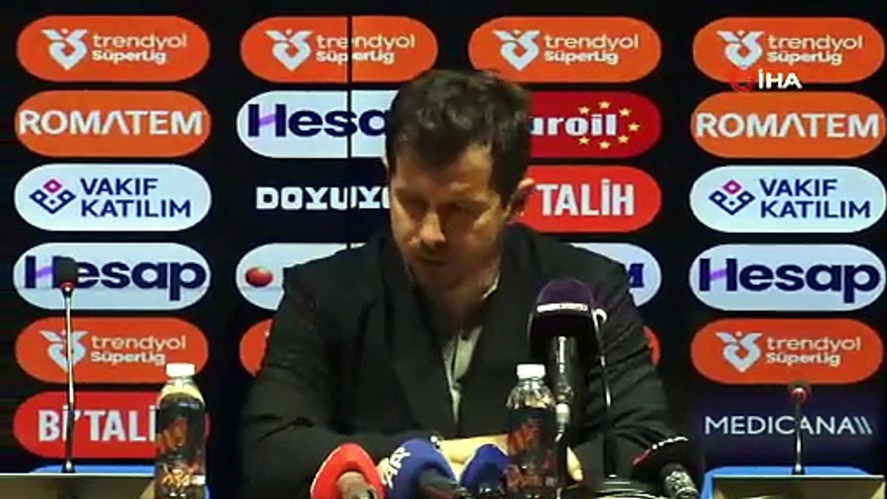Emre Belözoğlu: "Hakem bizi doğradı" | Ajansspor | IHA