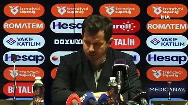 Emre Belözoğlu: Hakem bizi doğradı | Ajansspor | IHA
