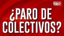 ¿Paro de colectivos?: el martes habrá una reunión clave con el Gobierno