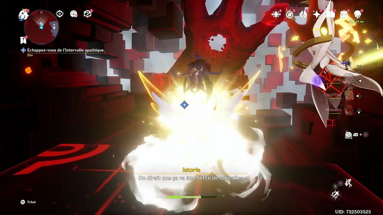 Genshin Impact Pic Vent Repos Temple de l'espace 10 L'enfer Célérité du Lion