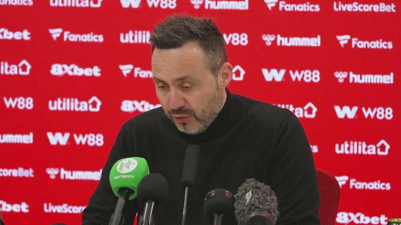 De Zerbi rueda de prensa tras sunderland 1-0 tottenham