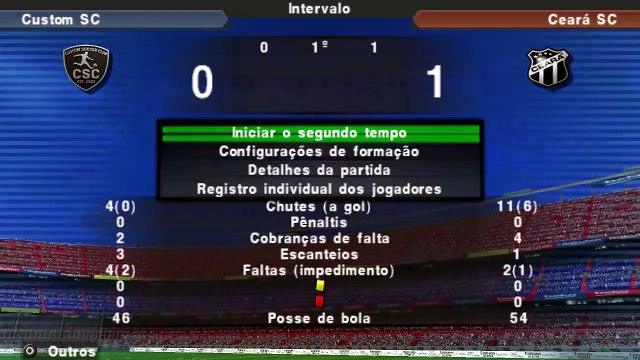 Instant Stream, 100th Part Special - PES 2026 (PPSSPP), master league simulation - CSC vs. Ceará SC - 2026-04-12