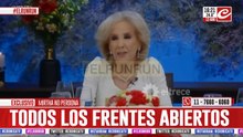 Mirtha vs Andrea del Boca: el inicio de la pelea