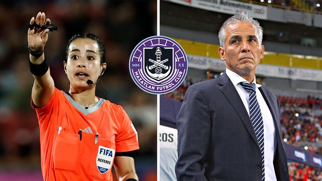 Katia Itzel expulsa al DT de Mazatlán, Sergio Bueno, tras reclamar a la silbante