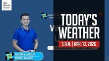 Today's Weather, 5 A.M. | Apr. 13, 2026