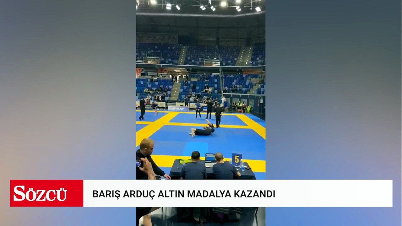 Oyuncu Barış Arduç, Jiu Jitsu Şampiyonası'nda altın madalya kazandı