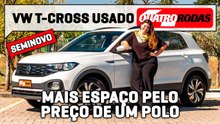 VW T-Cross 1.0 TSI usado é ECONÔMICO, ESPAÇOSO e parte de R$ 83.000