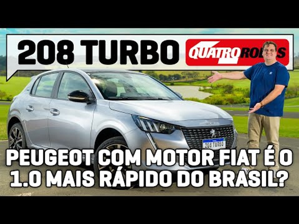 Peugeot 208 Turbo tem motor de Pulse e ANDA MAIS que Polo, Onix e HB20