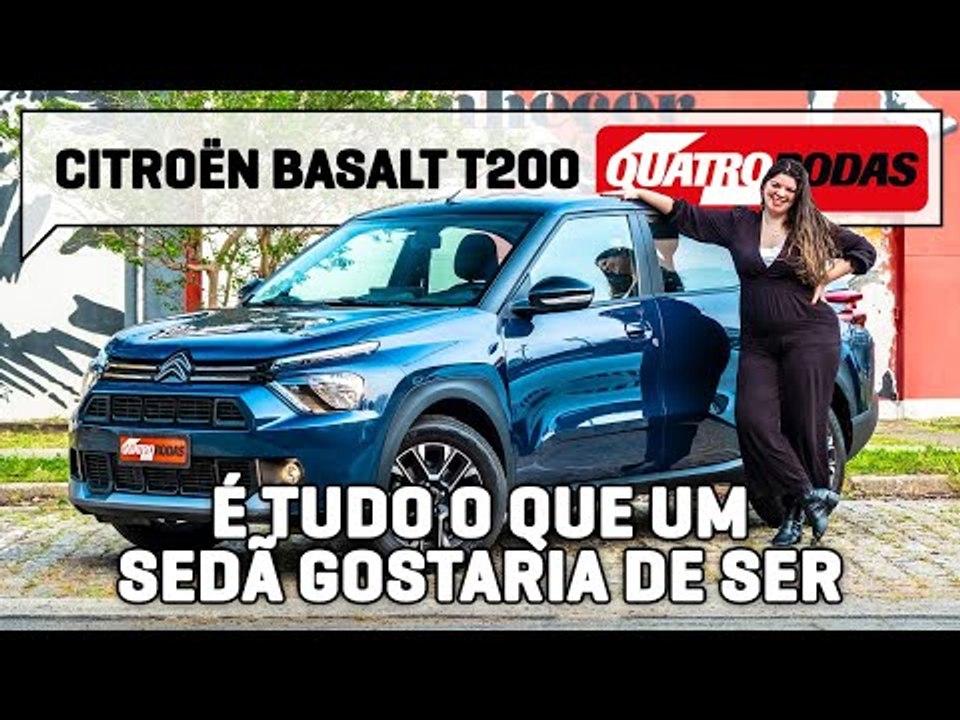 Citroën Basalt T200 é SUV cupê BARATO que anda (muito) bem