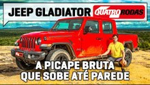 Jeep Gladiator: a picape mais off-road do Brasil pode rodar sem teto e portas