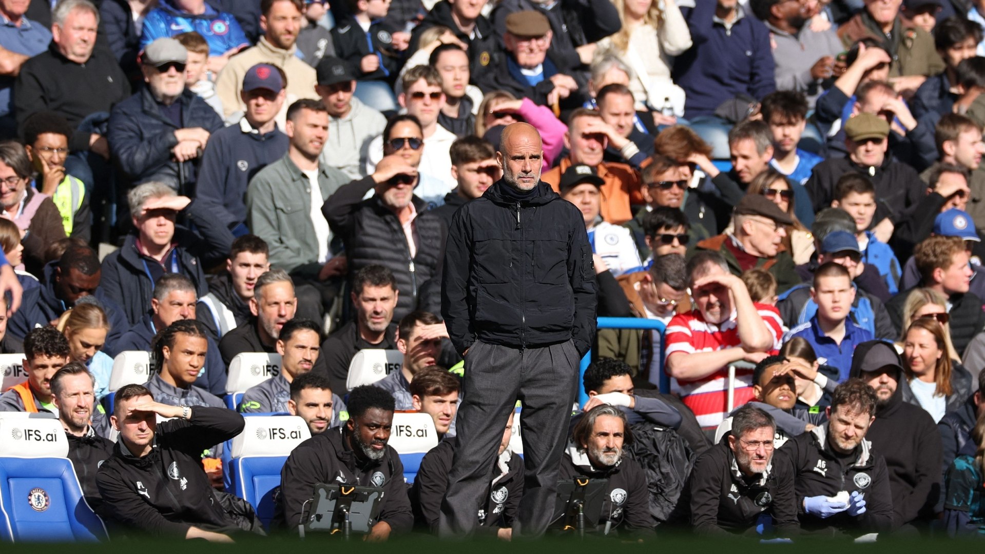 La teoría de Guardiola sobre el sol y el City: "No estoy bromeando"<br>