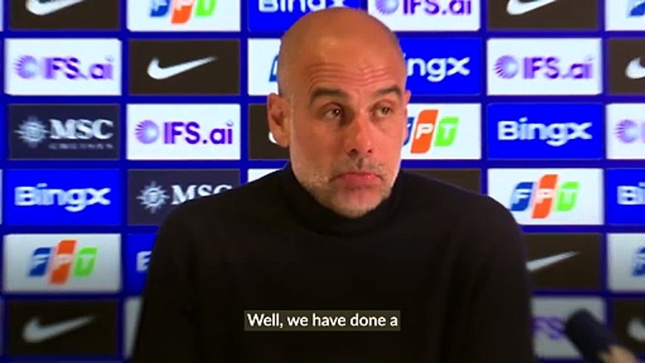 Pep Guardiola: Arsenal are still the best team in England and Europe
