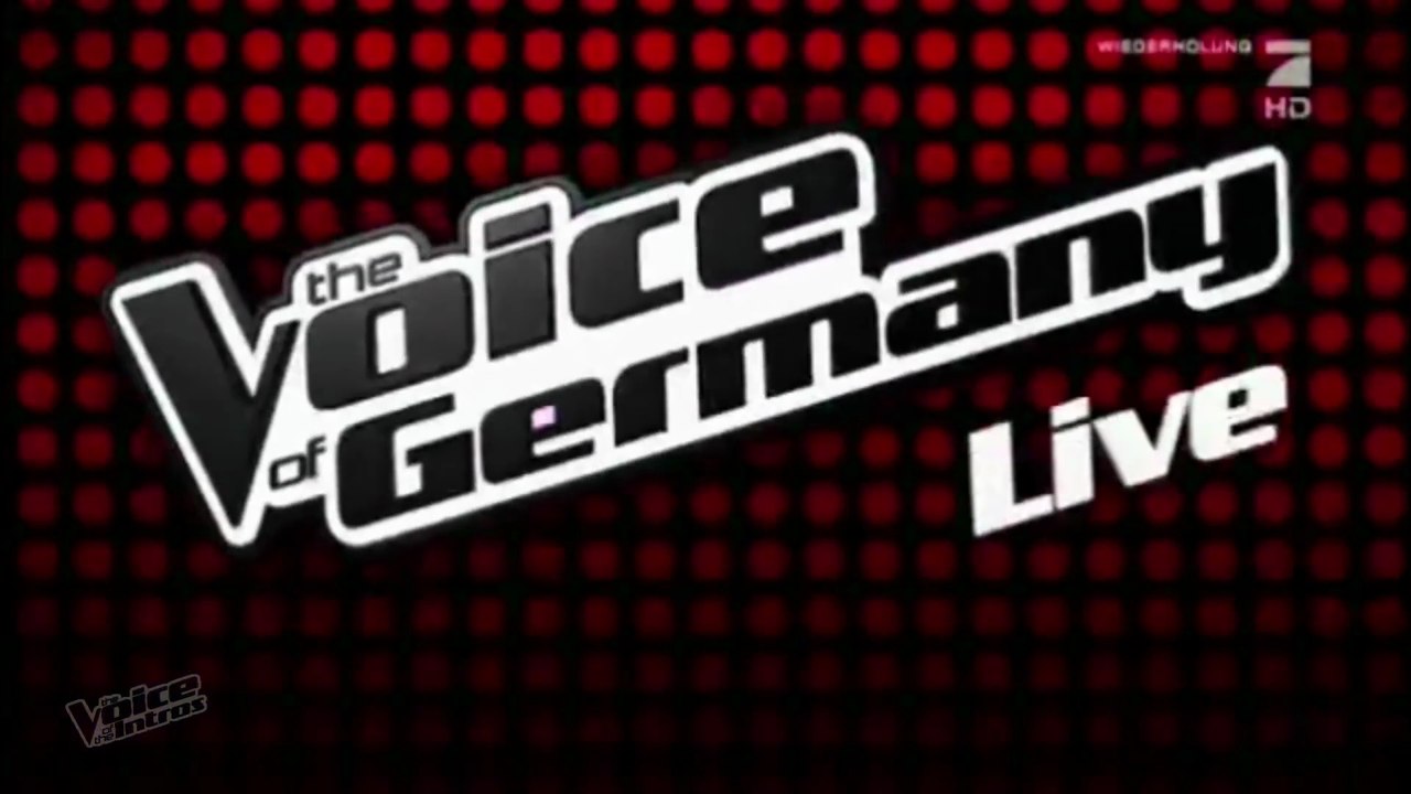 S02 | Intro | The Voice of Germany (Live #01) | 2012