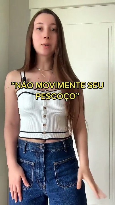 Female neck stretching 50