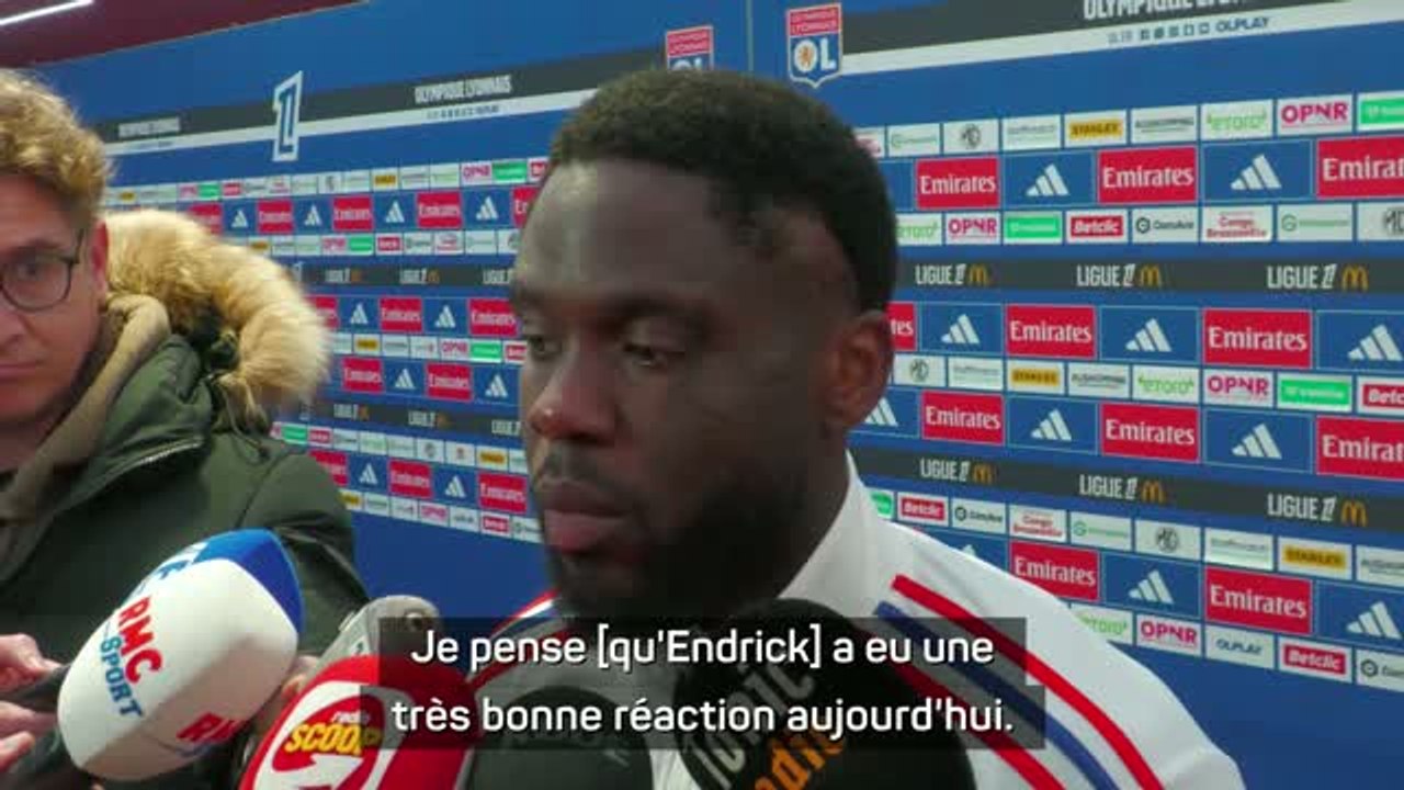Lyon - Mangala content de la réaction d’Endrick, Greif rappelle qu’il n’a que 19 ans