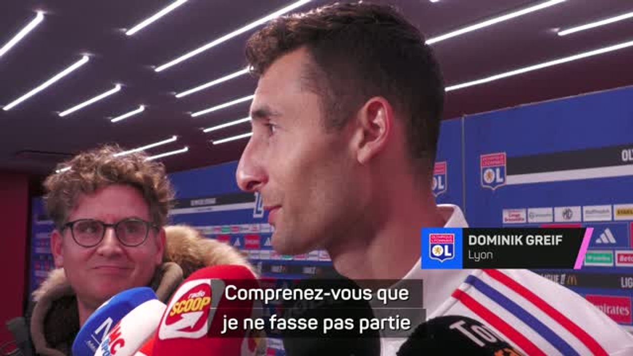 Lyon - Greif ironise sur le fait que ni Tolisso, ni lui ne sont sélectionnés avec leur pays