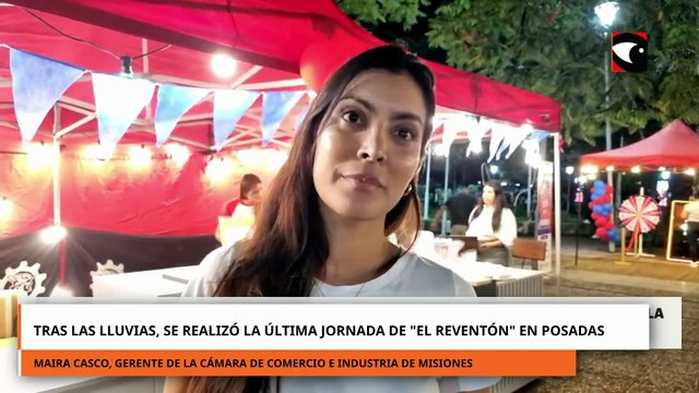 Tras las lluvias, se realizó la última jornada de \ El Reventón\ en Posadas