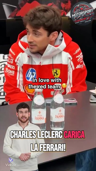 Leclerc: "Ora tocca a noi!" 💪🏎️ #leclerc #ferrari #f1