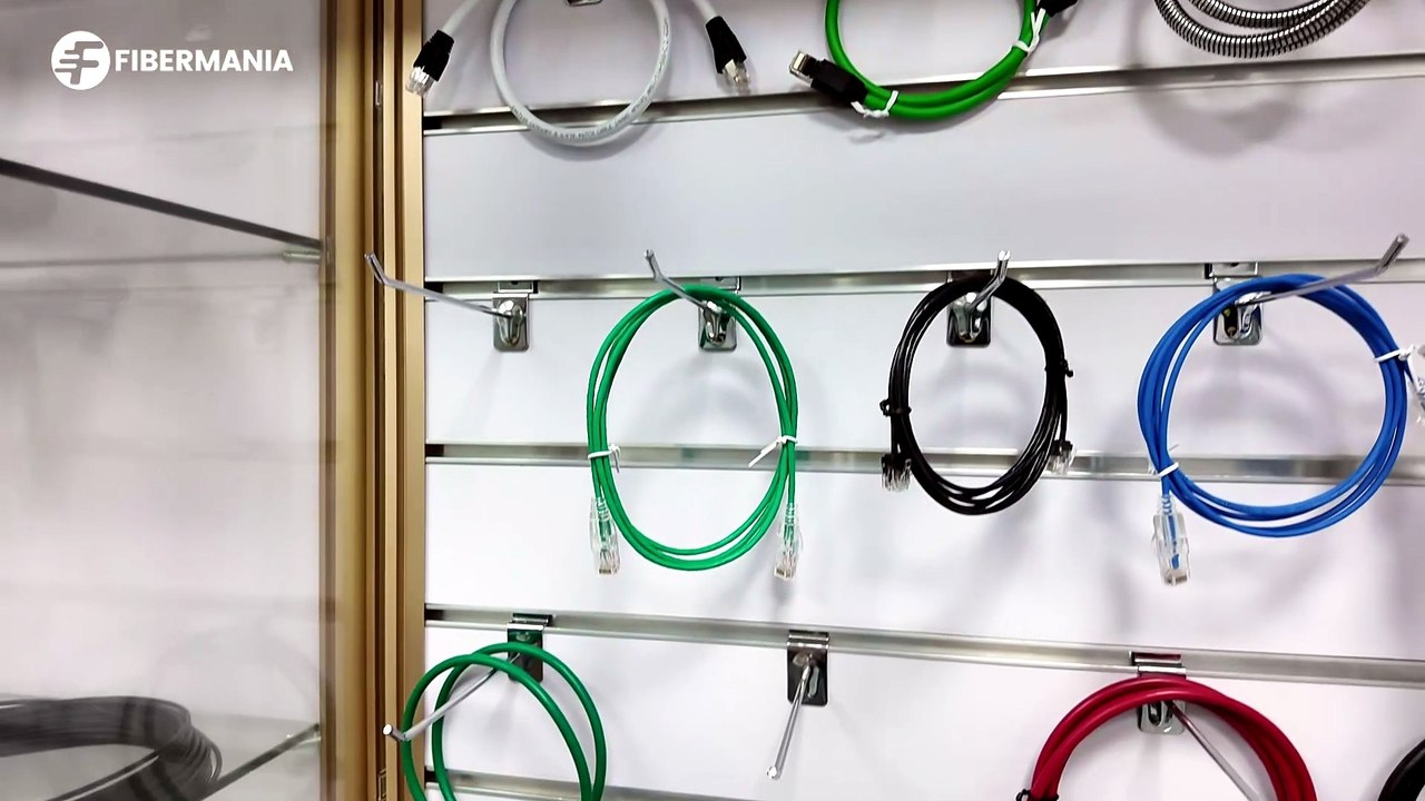 Ethernet Cable with Coupler and Patch Panel