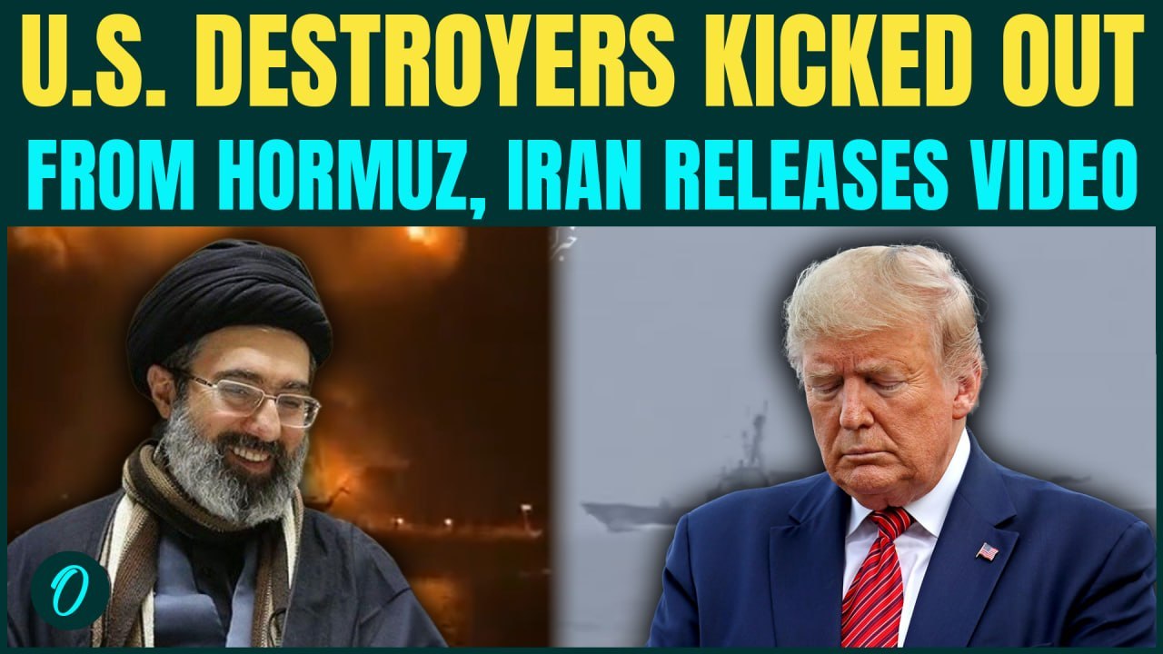 Iran KICKS OUT U.S Destroy Warships From Strait Of Hormuz | New Video Shows IRGC VS U.S Navy Clash