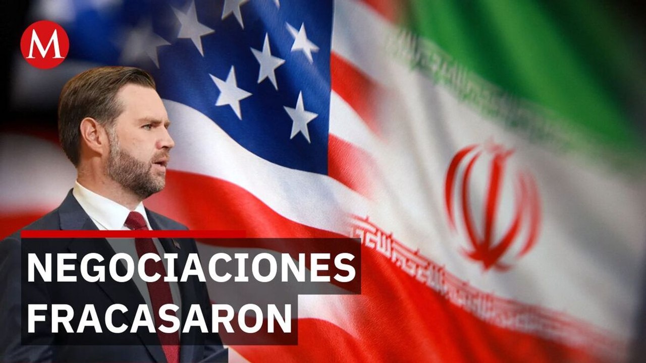 Vicepresidente de Estados Unidos anuncia ruptura de pláticas con Irán