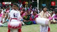 ঢোল-পেঁপাৰ মাতে কঁপাইছে সত্ৰ নগৰী মাজুলীৰ আকাশ-বতাহ