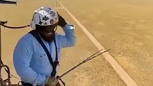 Hi tension Electric Line Working with Helicopter