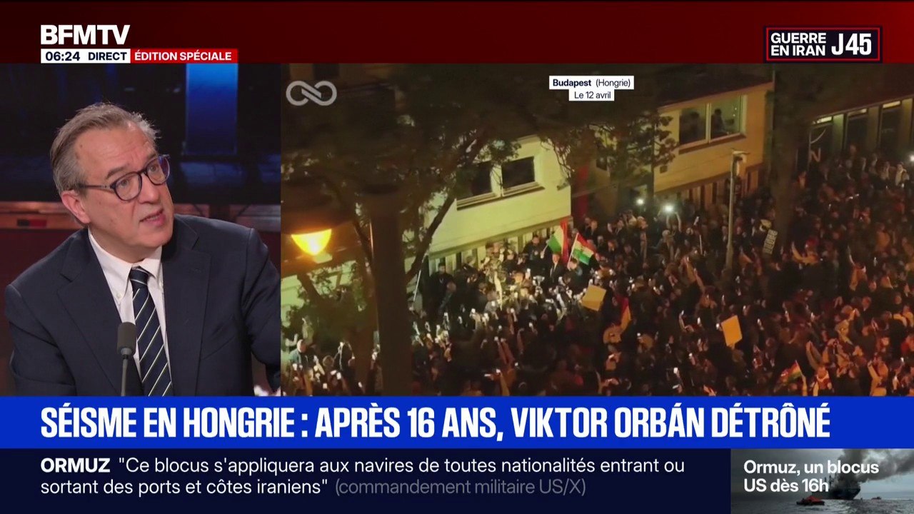 Après 16 ans au pouvoir en Hongrie, Viktor Orbán reconnaît une défaite "douloureuse"