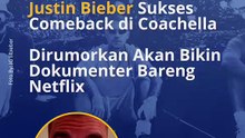 Justin Bieber Sukses Comeback di CoachellaDirumorkan Akan Bikin Dokumenter Bareng Netflix