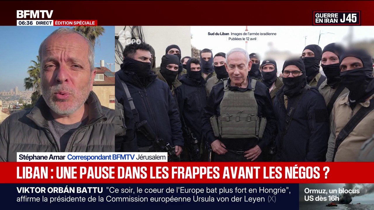 À l'approche des négociations entre Israël et le Liban, Benjamin Netanyahu s'est rendu aux côtés des troupes sud du Liban