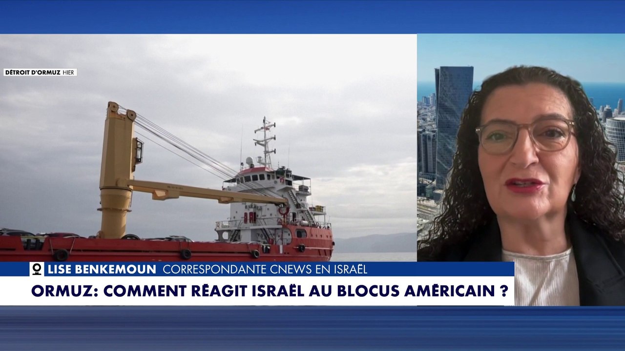 Blocus du détroit d'Ormuz : Lise Benkemoun salue un «geste très fort de Donald Trump»