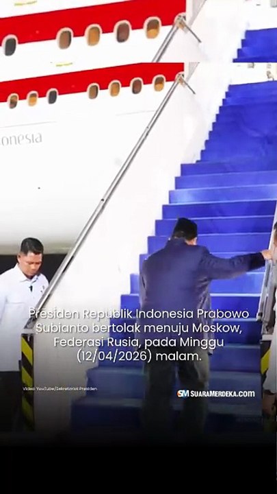Presiden Prabowo Bertolak ke Rusia Bertemu Presiden Vladimir Putin, Bahas Kerja Sama Energi
