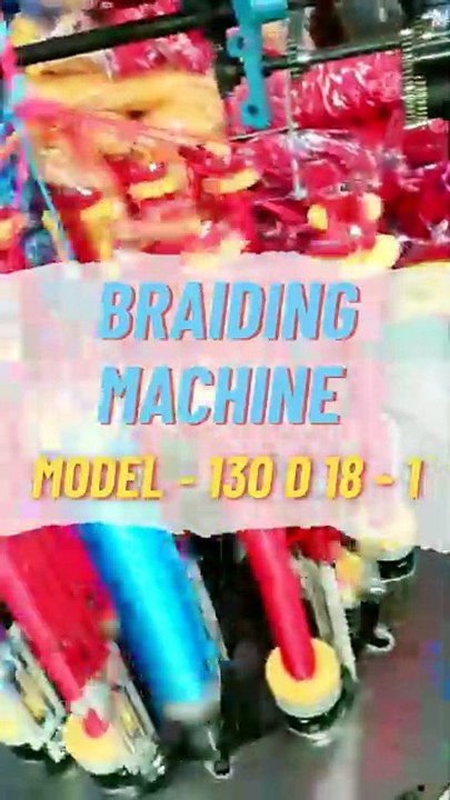 Braiding machine (model - 130 - D18 - 1)
