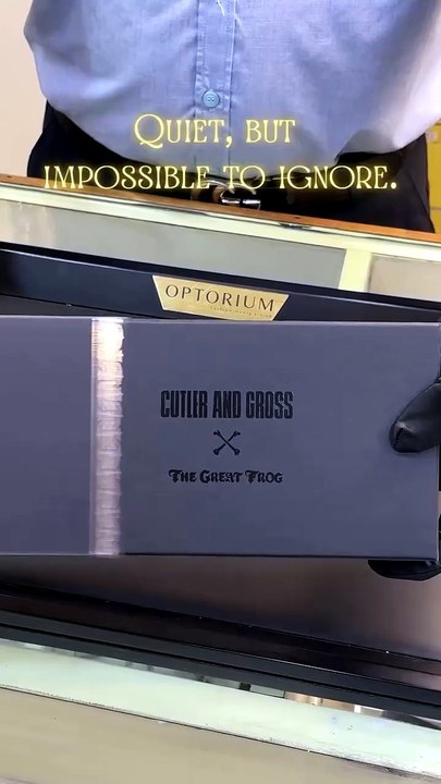 Cutler & Gross sunglasses — Quiet, but impossible to ignore.