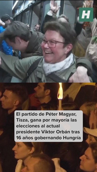 El partido de Péter Magyar, Tisza, gana por mayoría las elecciones al actual presidente Viktor Orbán tras 16 años gobernando Hungría