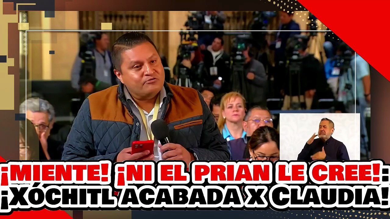 🔥🚨¡NI EL PRIAN LE CREE! ¡”LA BRUTARGA” XÓCHITL HUMILLADA por CLAUDIA PROBÁNDOLE SUS MENTIRAS!