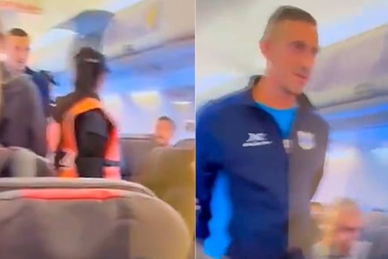 Detienen al futbolista Endrizzi por gritar "¡bomba!" antes del despegue de un avión: provocó un retraso de 5 horas