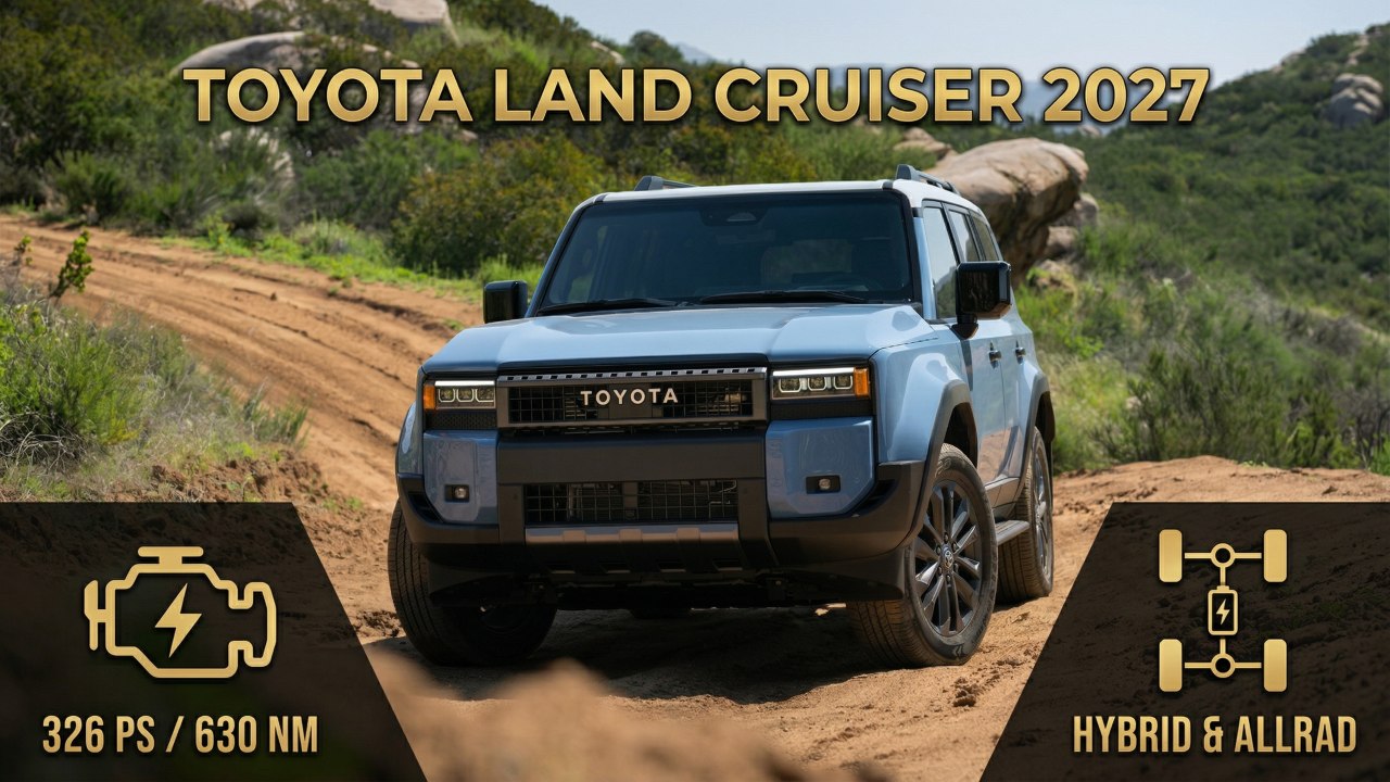 Toyota Land Cruiser 2027: Der SUV für Straße und echtes Gelände
